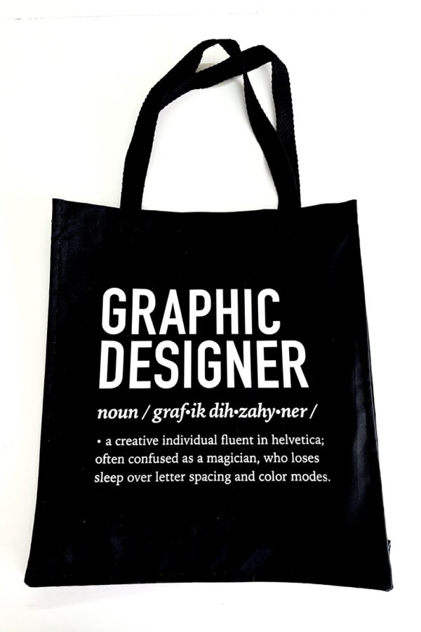 Graphic Designer Tote Bag - Image 1