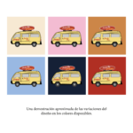 Surfer Boy Pizza Van - Image 4