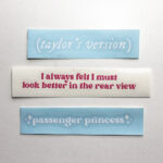 Taylor's Pack Stickers