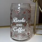 Books & Coffee Glass